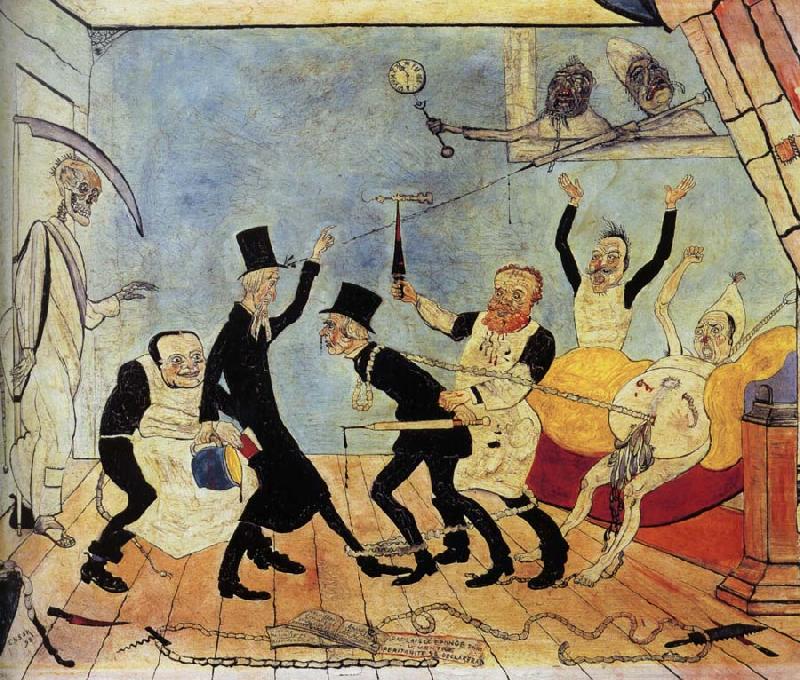 The Bad Doctors, James Ensor